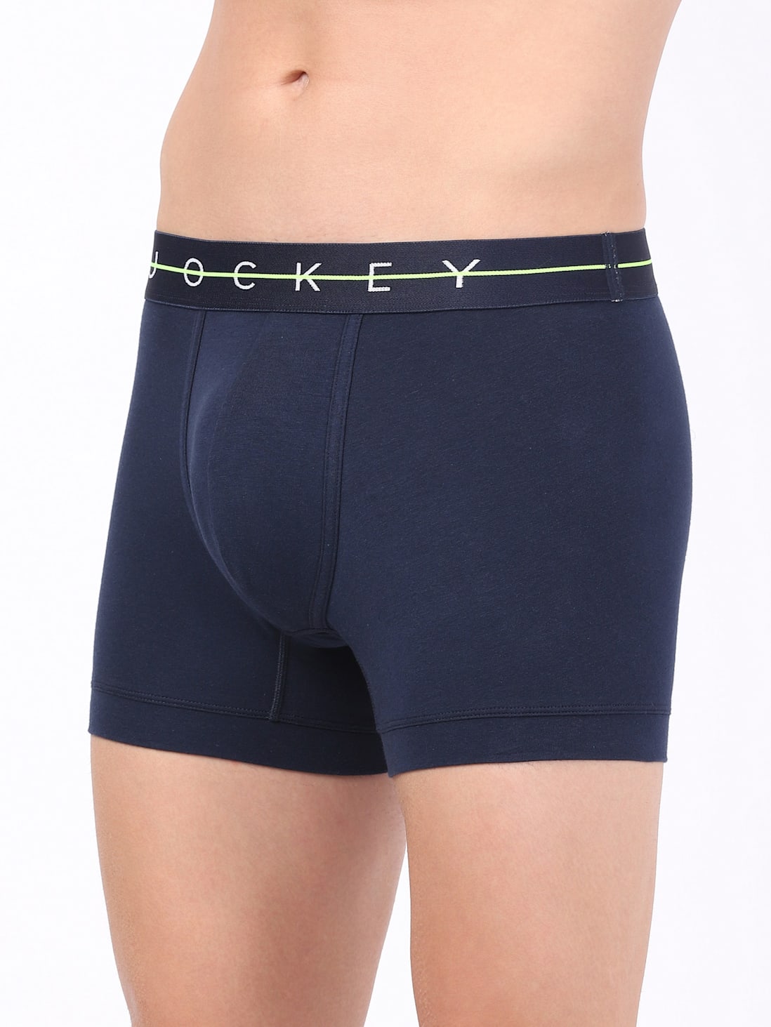 Buy Men's Super Combed Cotton Elastane Stretch Solid Trunk with ...