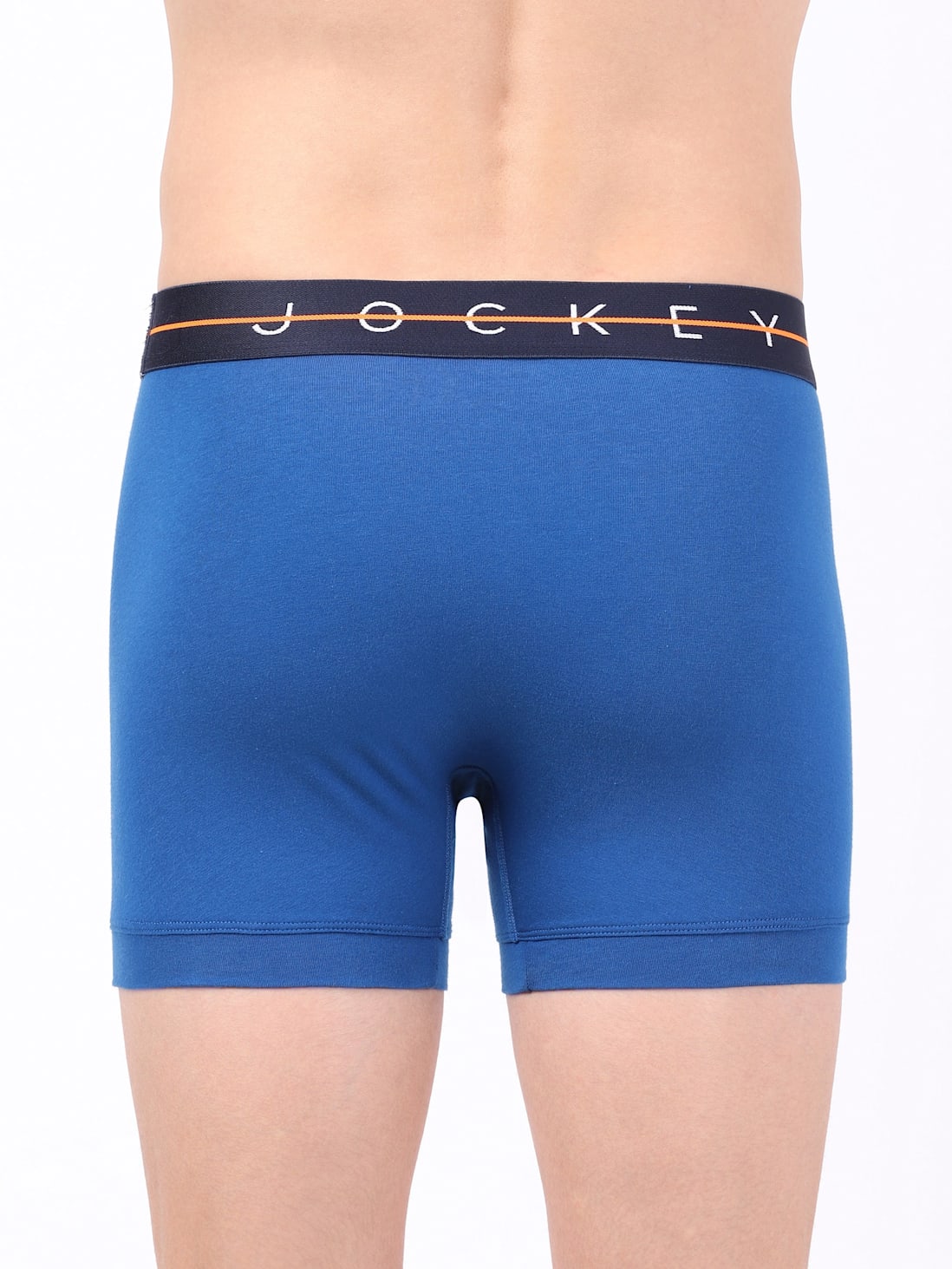 Buy Men's Super Combed Cotton Elastane Stretch Solid Trunk with ...