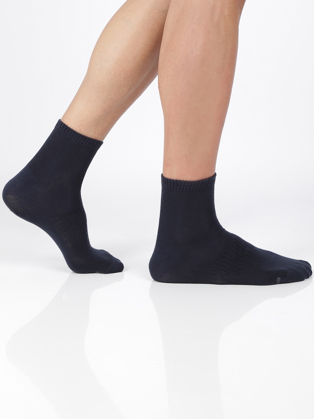 Buy Men's Compact Cotton Stretch Ankle Length Socks With Stay Fresh ...