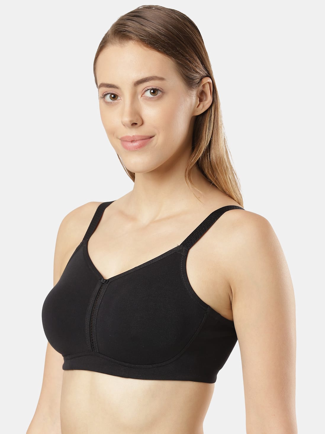 Women's Wirefree Bra Non Padded Full Coverage Plus Size Support Minimizer  Full Coverage Bra Plus Size for Large Bust (Black, S) : :  Clothing, Shoes & Accessories