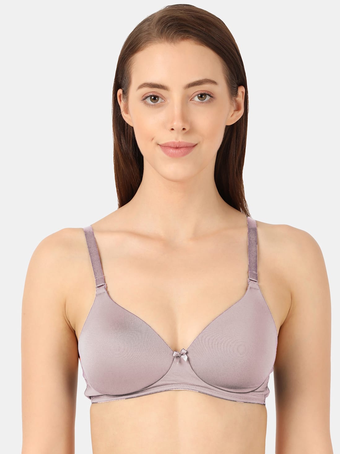 Buy Women's Wirefree Padded Microfiber Nylon Elastane Stretch Full Coverage  Multiway Styling T-Shirt Bra with Magic Under Cup - Mocha 1819