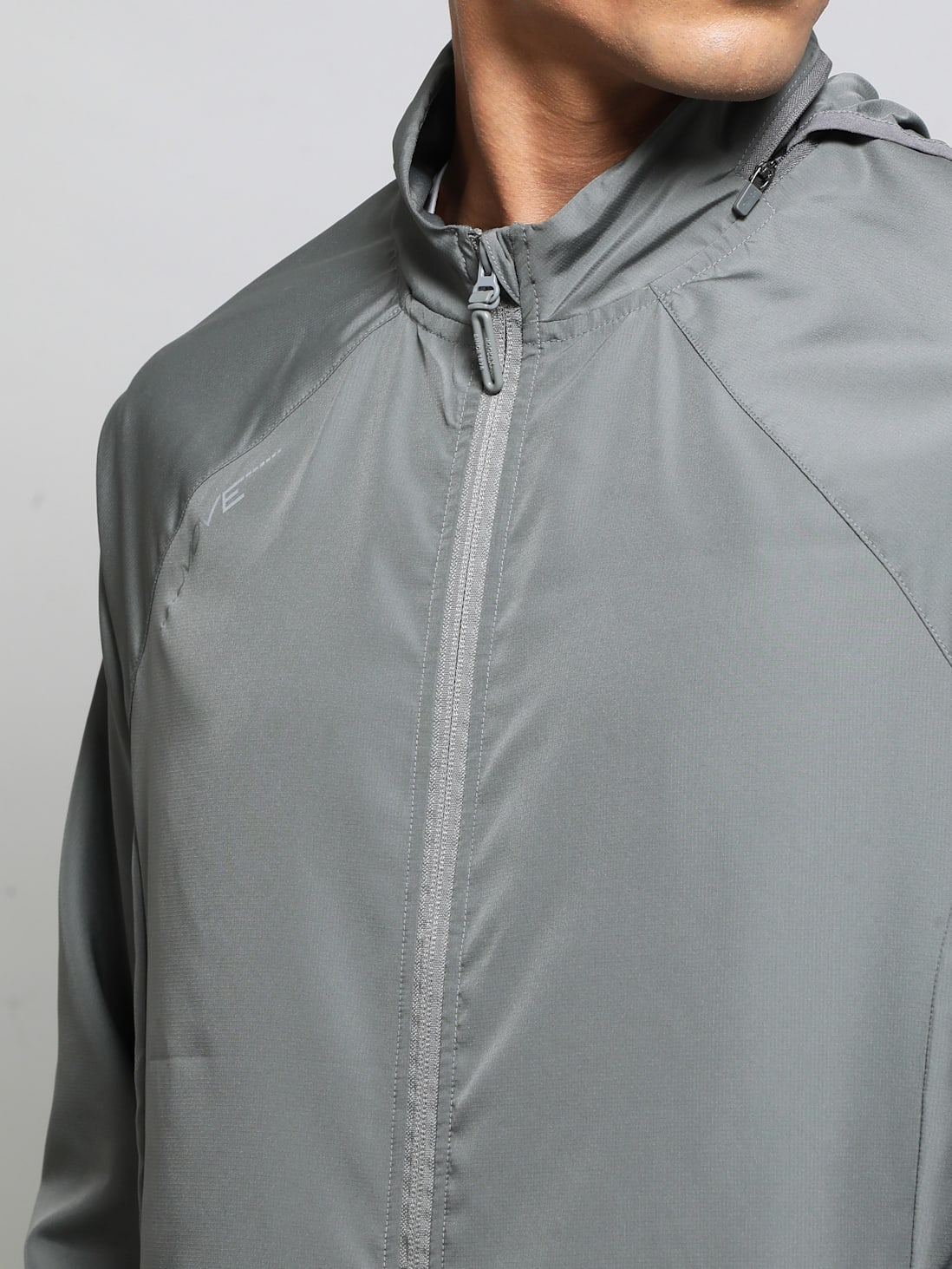 Buy Men's Microfiber Fabric Water Resistant Convertible Hoodie Jacket ...