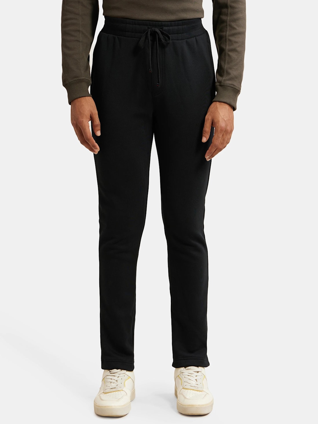 Buy Men's Super Combed Cotton Rich Fleece Fabric Slim Fit Trackpants ...