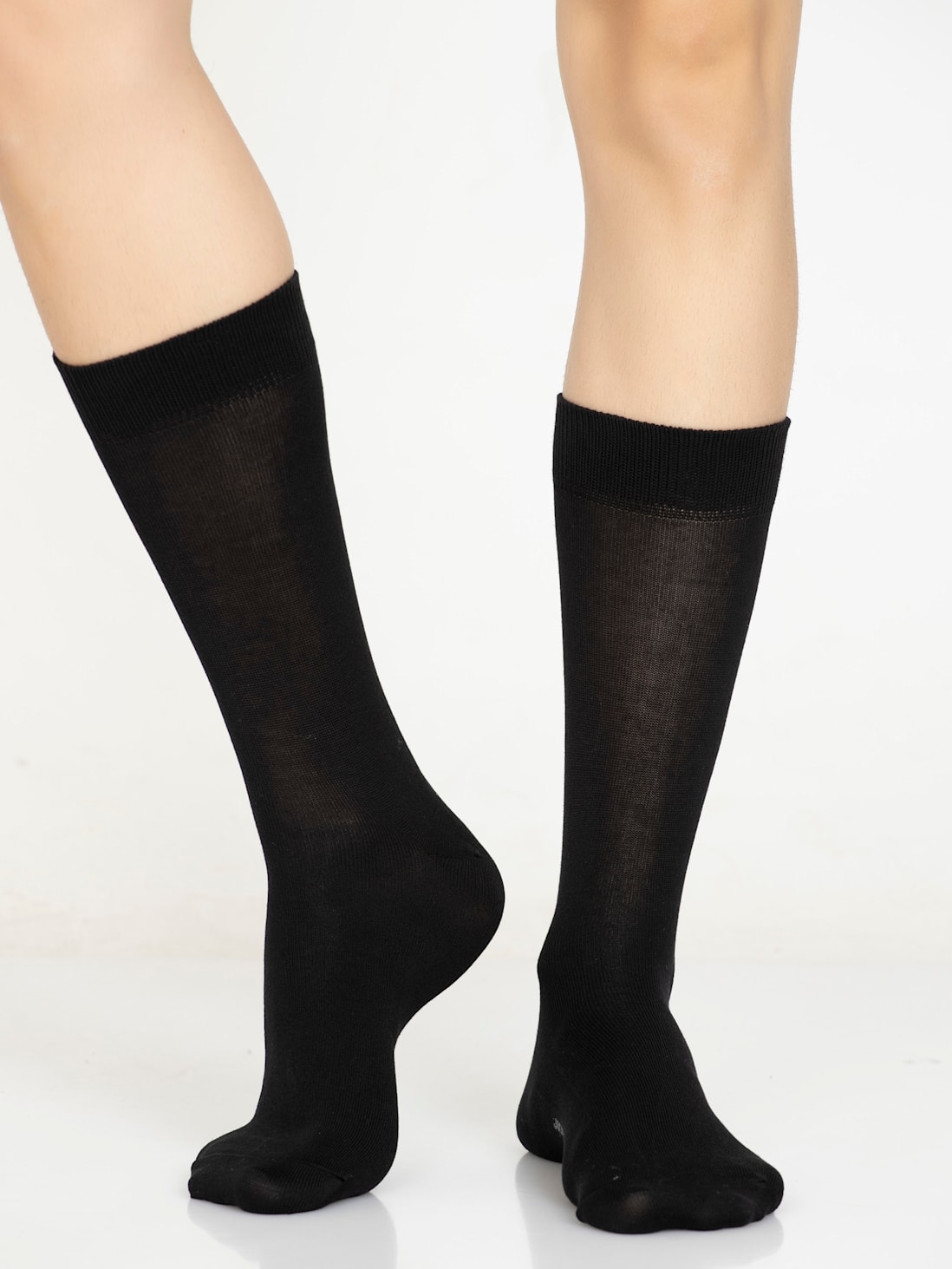 Buy Men's Mercerized Cotton Stretch Crew Length Socks with Stay Fresh ...