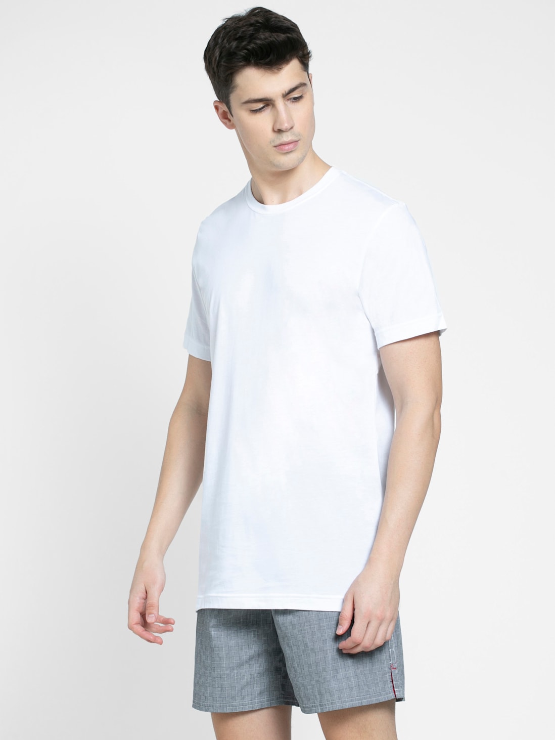 Buy Men's Super Combed Cotton Sleeved Inner T-Shirt with Extended ...
