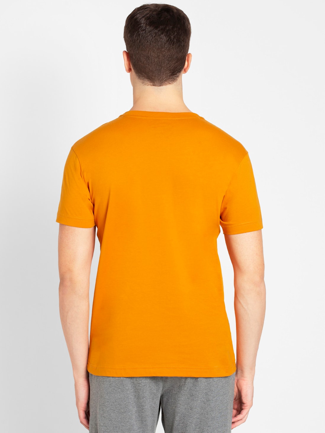 Buy Mens Super Combed Cotton Rich Solid V Neck Half Sleeve T Shirt Desert Sun 2726 Jockey India