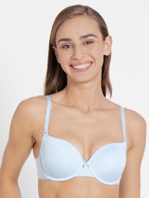 Buy Jockey Padded Non Wired Medium Coverage T-Shirt Bra - Candlelight Peach  at Rs.799 online