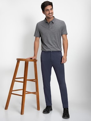 All Match Dark Grain Business Formal Pants For Men Slim Fit Casual Suit  Pants