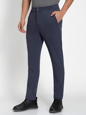 MiraMichi Slim Fit Men Blue Trousers  Buy MiraMichi Slim Fit Men Blue  Trousers Online at Best Prices in India  Flipkartcom