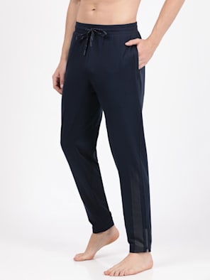 Buy Cation Navy Mid rise Fitted Track Pants for Women Online  Tata CLiQ