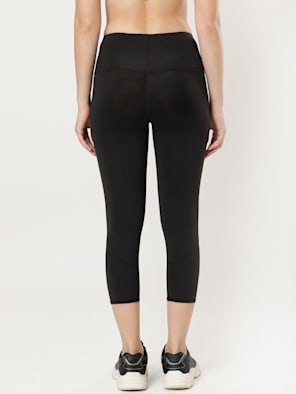 Body Smith Active Workout Mesh Capri  Black Buy Body Smith Active Workout  Mesh Capri  Black Online at Best Price in India  Nykaa