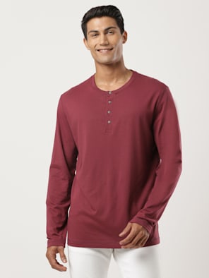 Henley T-Shirts for Men: Buy Henley Neck T-Shirts Men Online at Best Price | Jockey India