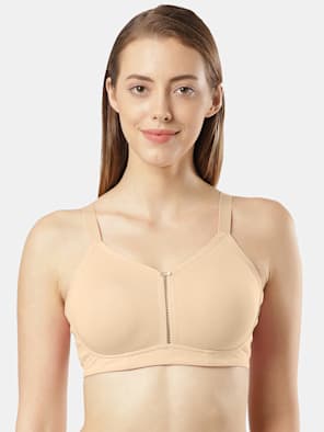 Jockey Women's Cotton Side Panel Support and Plush Lining Cup Full Coverage Plus  Size Bra ES24 – Online Shopping site in India