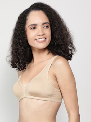 Soft Beauty Womens Cotton Wire Free Full Coverage Everyday Bras |Paras