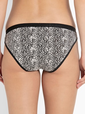 Buy Jockey Black Pr Printed Bikini Panty - 3002 for Women Online @ Tata CLiQ