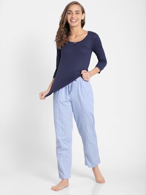 Jockey Womens Super Combed Cotton Pajama  Online Shopping site in India