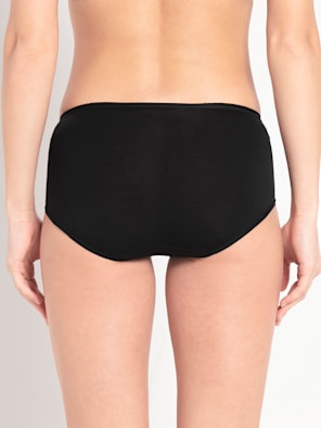 JOCKEY Women Bikini Black Panty - Buy JOCKEY Women Bikini Black Panty  Online at Best Prices in India