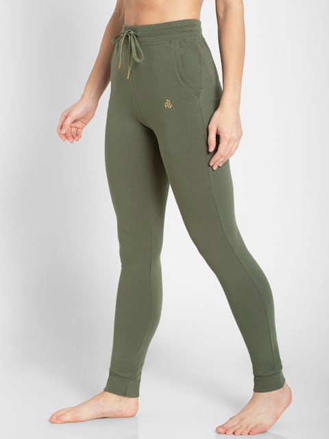 SALE Olive Khaki Green Cassi Side Pockets Workout Yoga Leggings  Women   Pineapple Clothing