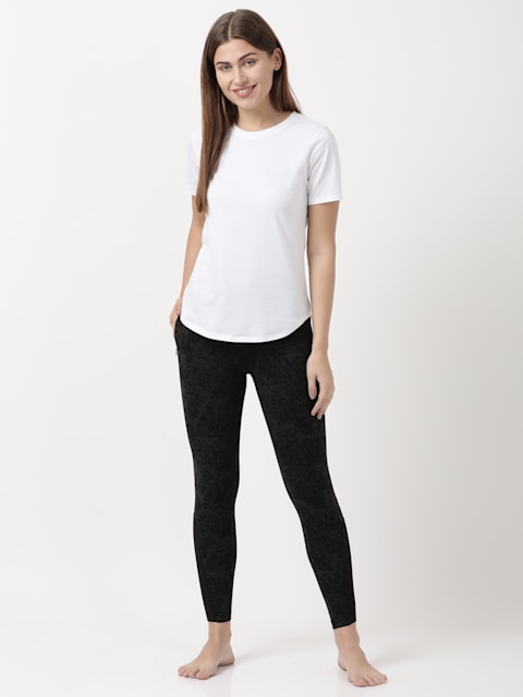 Jockey Women's Super Combed Cotton Side Zipper Pocket Yoga Pants – Online  Shopping site in India