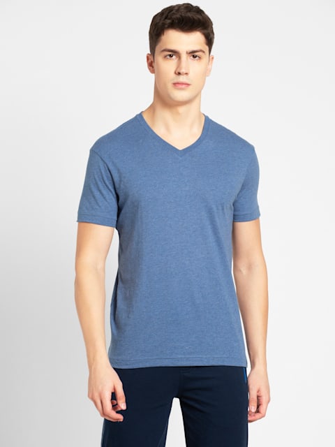 Buy VOI JEANS Solid Fit Men's T-Shirt | Shoppers Stop
