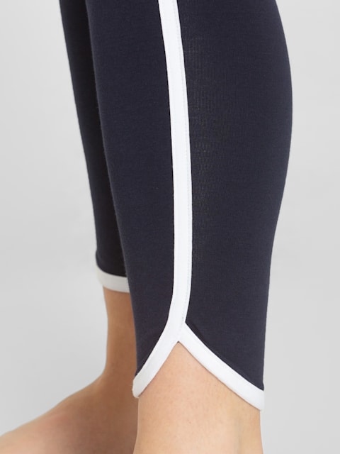 Jockey Women's Cotton Elastane Stretch Side Zipper Pocket Yoga
