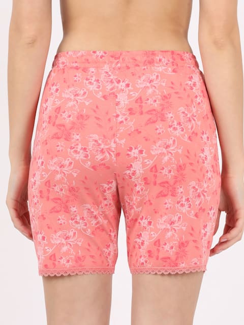 Buy Women's Micro Modal Cotton Relaxed Fit Printed Shorts with