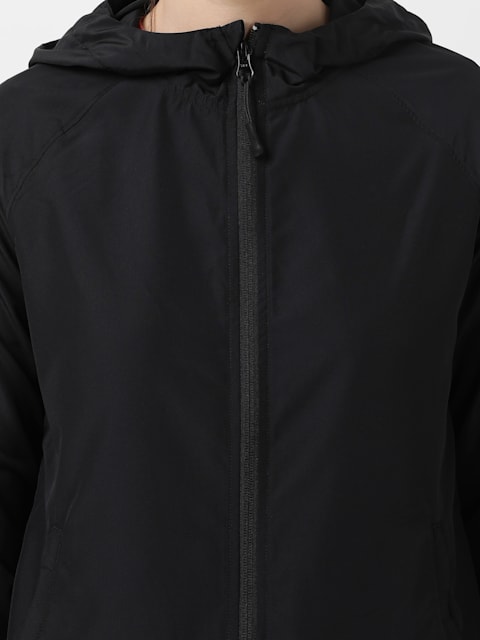 Buy Men Black Solid Full Sleeves Casual Jacket Online - 255090 | Allen Solly