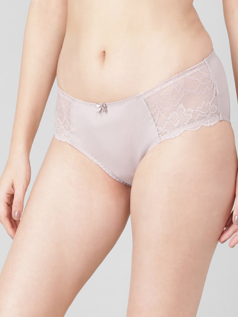 Buy Jockey Women's Full Coverage Soft Touch Microfiber Nylon Elastane  Stretch Lace Styled Hipster with StayFresh Treatment_Style_1814_Anemone_S  at