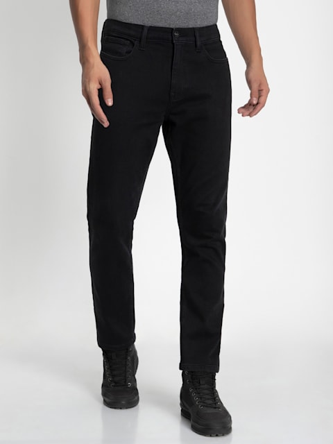 Buy Mens Super Combed Cotton Rich Slim Fit Trackpants with Side and Back  Pockets  Black  Grey Melange 9501  Jockey India