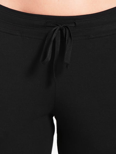 Cotton Capris For Women  Half Capri Pants  Black  Cupid Clothings