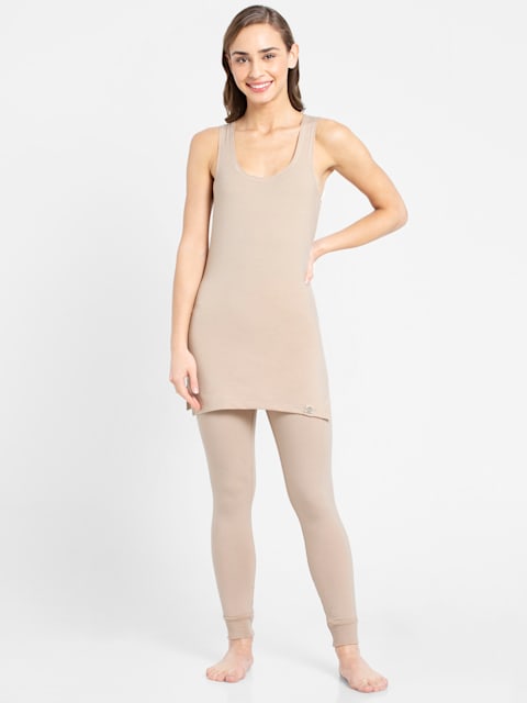 Buy Charcoal Melange Thermal Wear for Women by VAN HEUSEN Online | Ajio.com