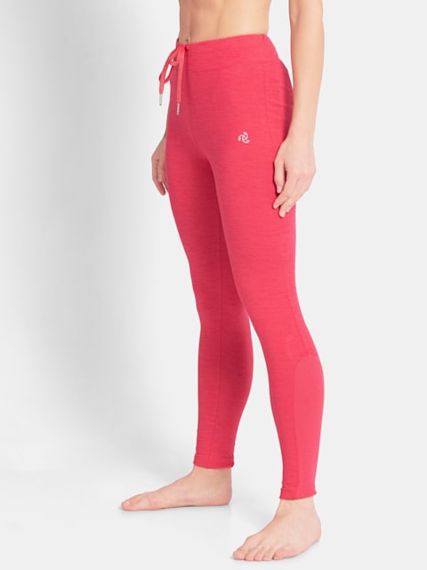 Buy Womens Super Combed Cotton Elastane Stretch Yoga Pants with Side  Zipper Pockets  Black AA01  Jockey India
