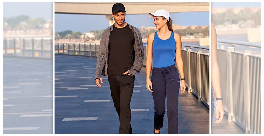 Chic and comfortable outfits that you can work and workout in.