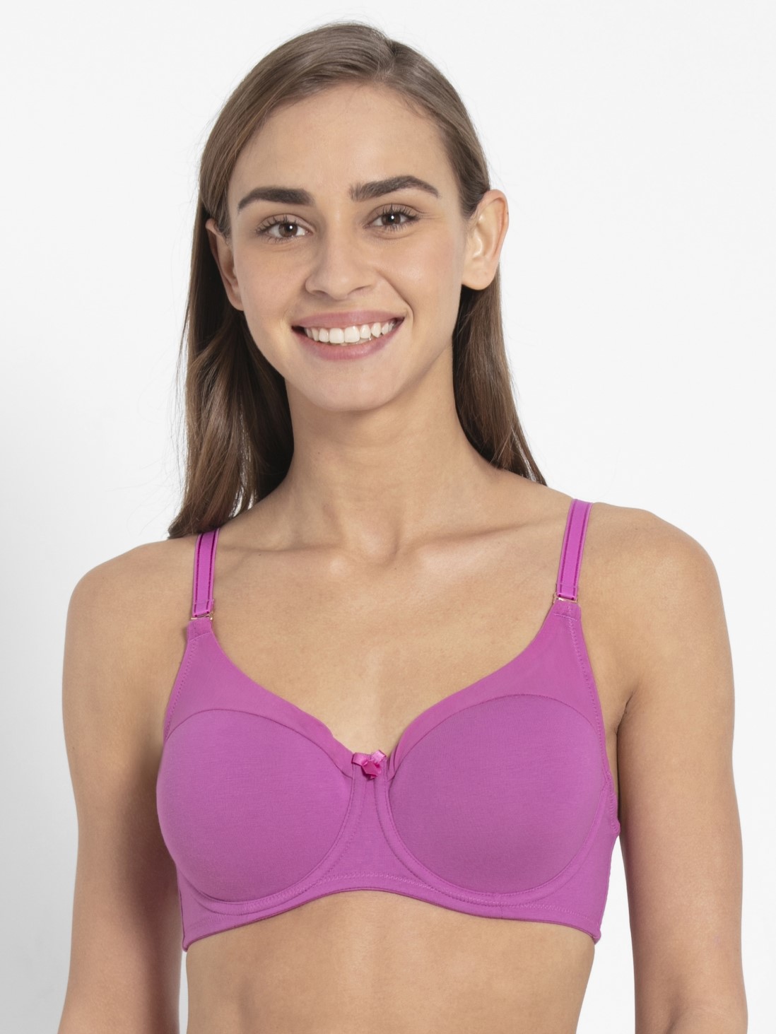 

Jockey Women Lavender Scent Full Coverage Wired Bra -  - FE38, Grey