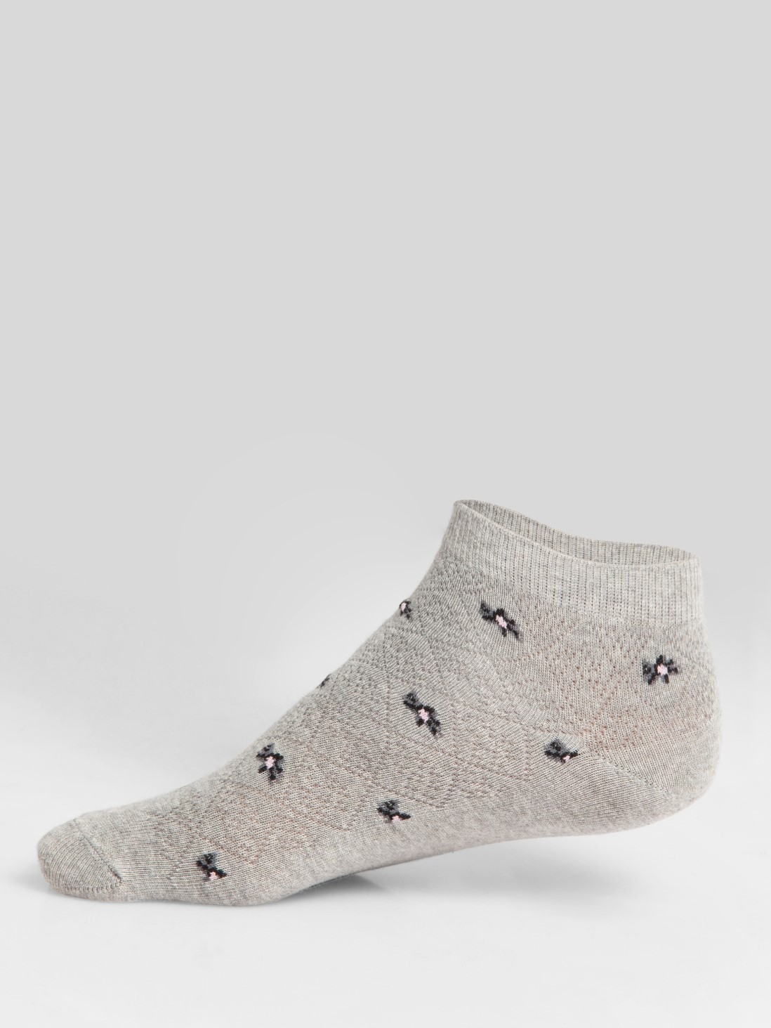 

Jockey Women Grey Melange Low Show Socks -  - 7481