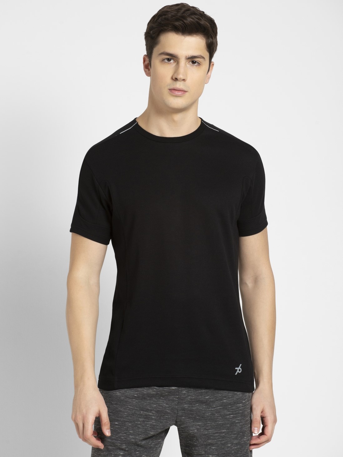 

Jockey Men Black T-Shirt -  - MV01