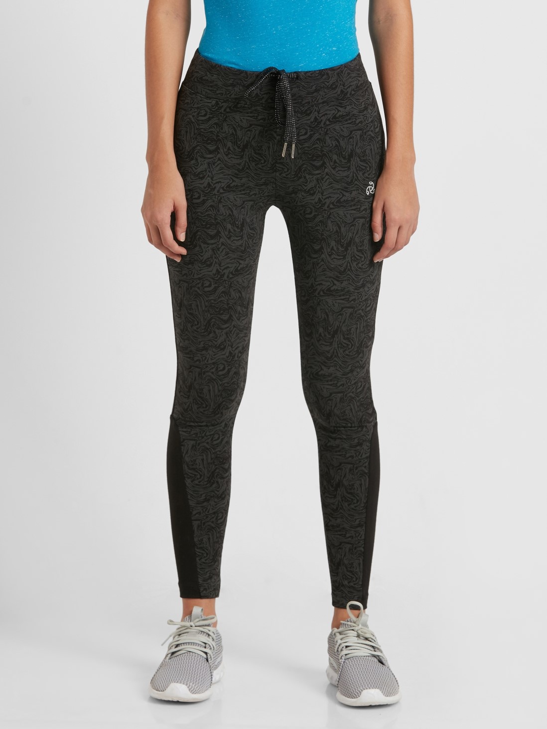 

Jockey Women Black Printed Yoga Pant -  - AA01