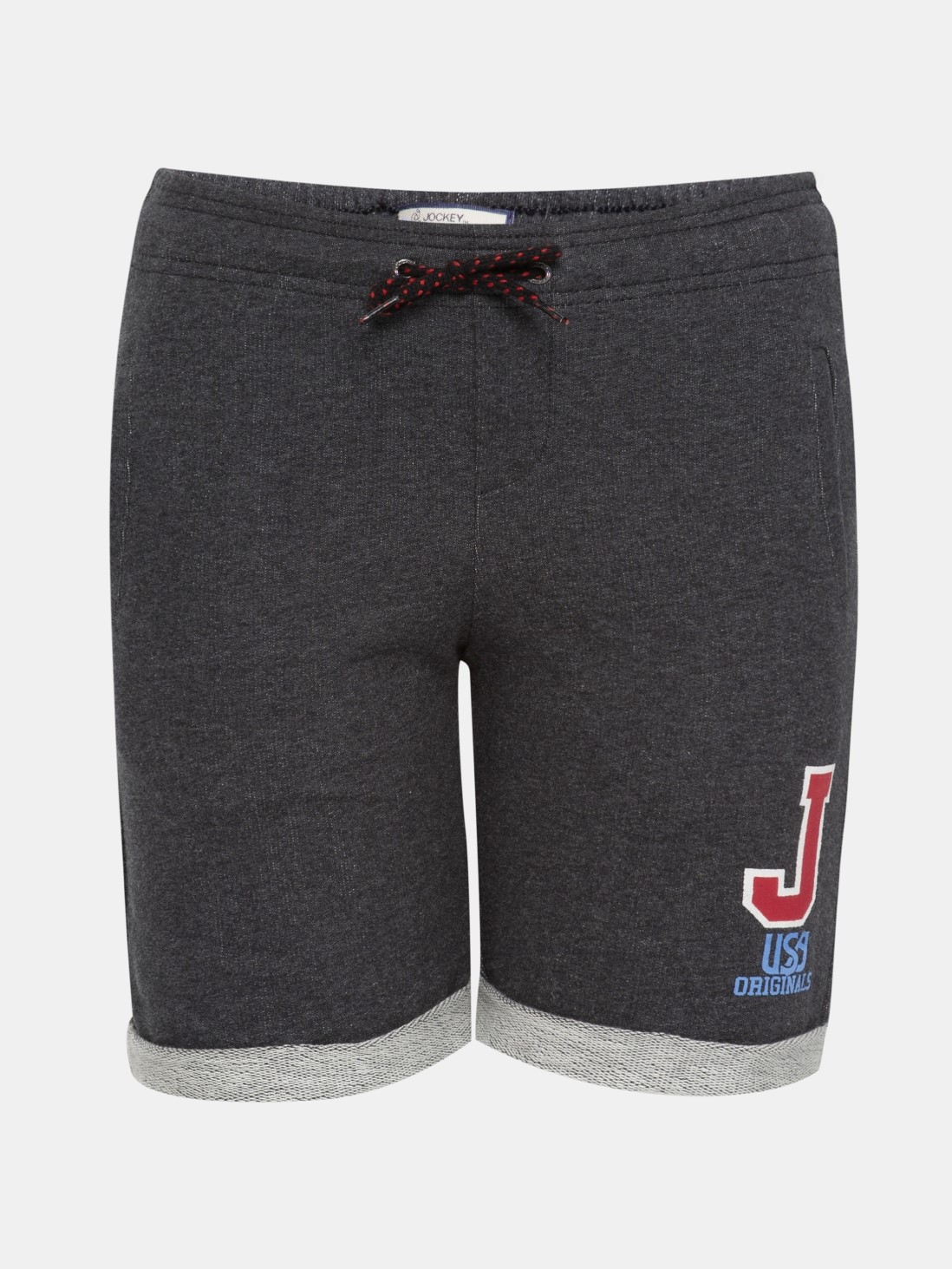 

Jockey Boys Black Melange Boys Shorts -  - UB53