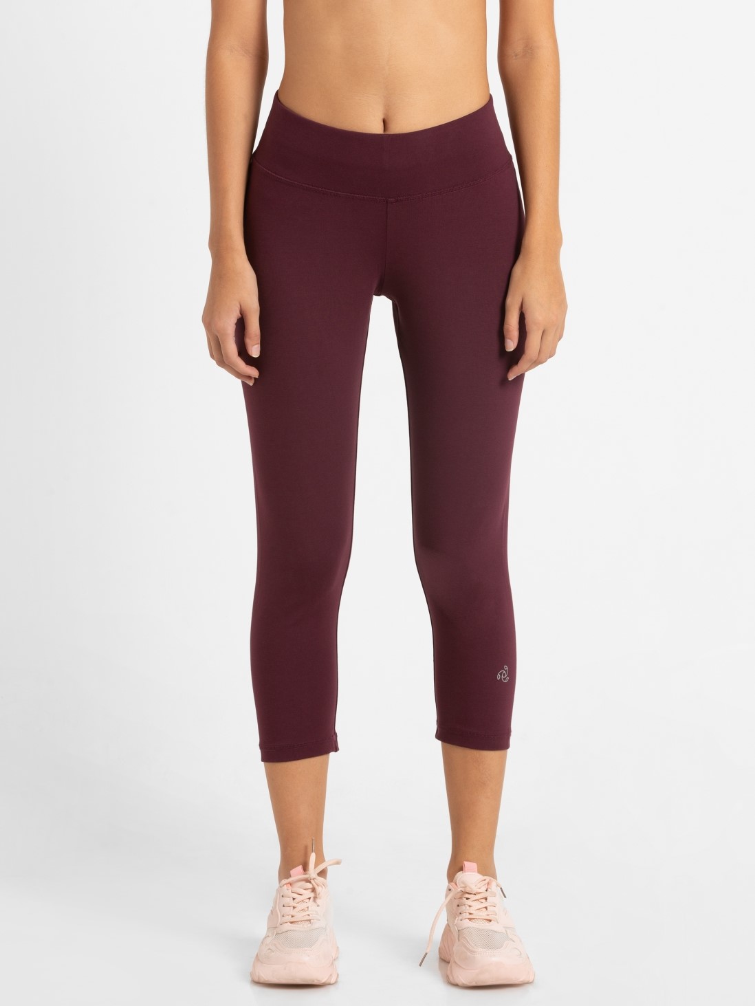 

Jockey Women Wine Tasting & Biscay bay Knit Sports Capri -  - 1391, Purple