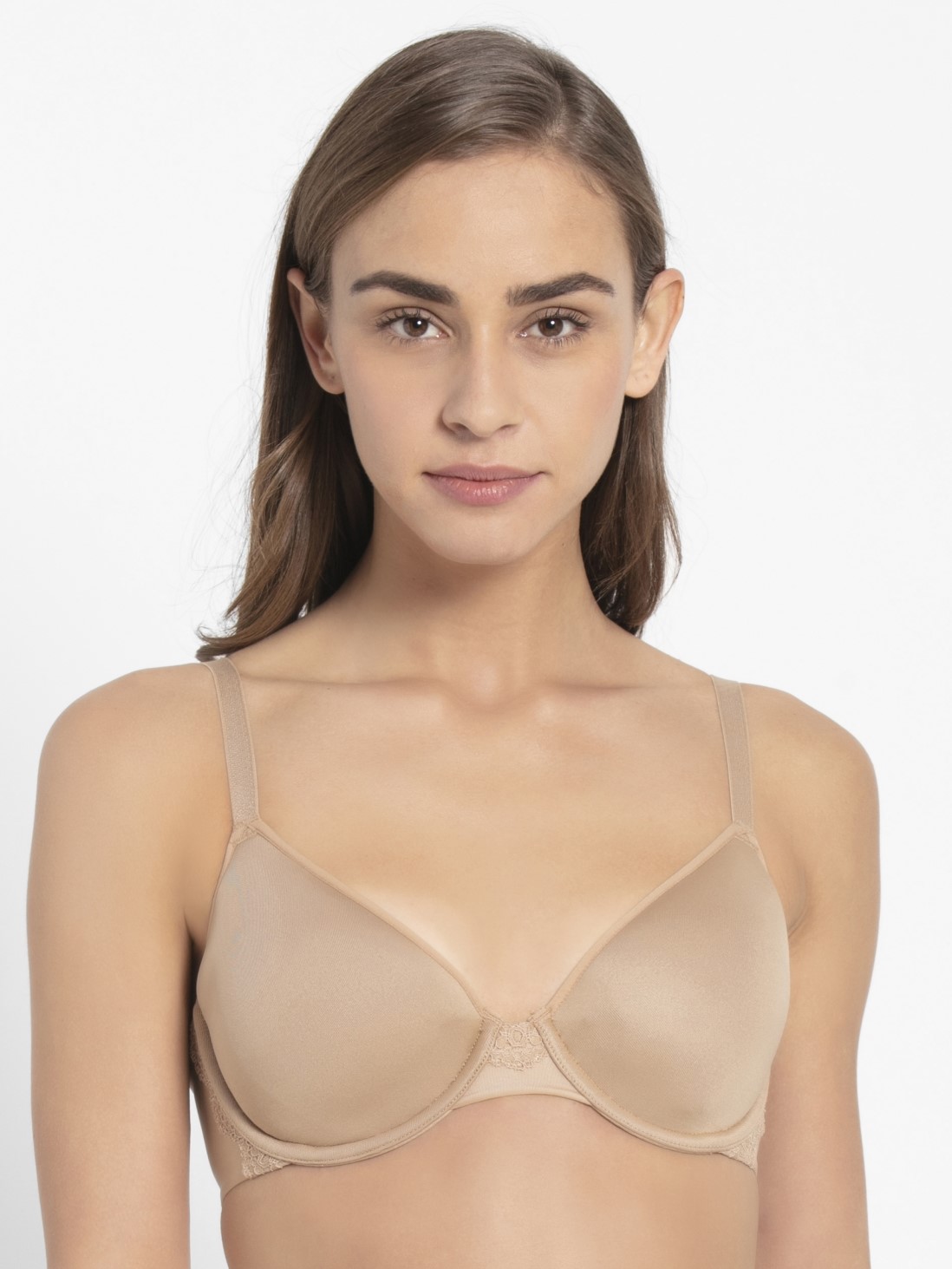 

Jockey Women Skin Underwired spacer cup bra -  - FE43, Beige