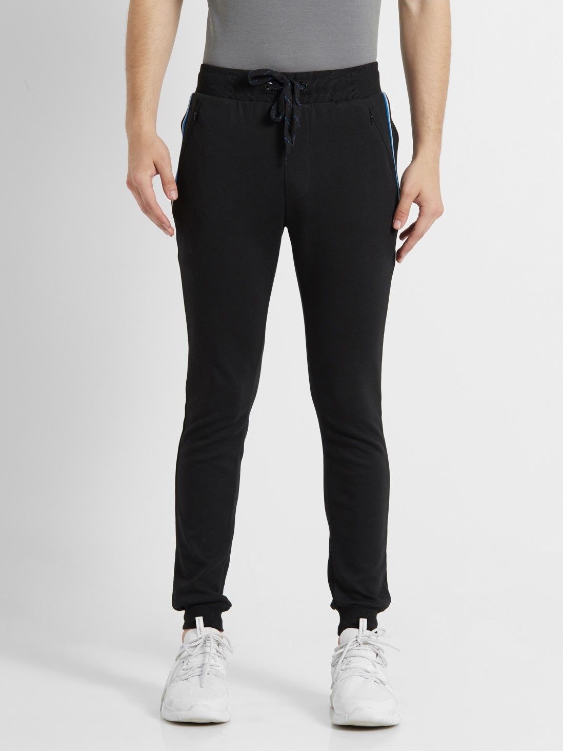 

Jockey Men Black &Grey with Blue Jogger -  - AM70