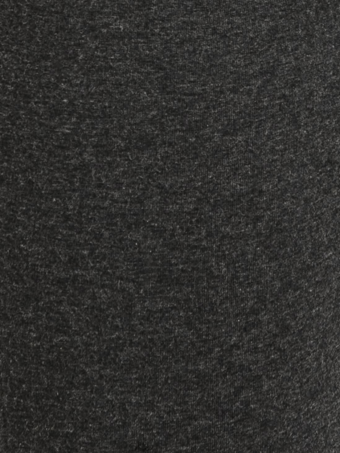 Buy Black Melange Joggers with Side Pocket & Drawstring Closure for ...