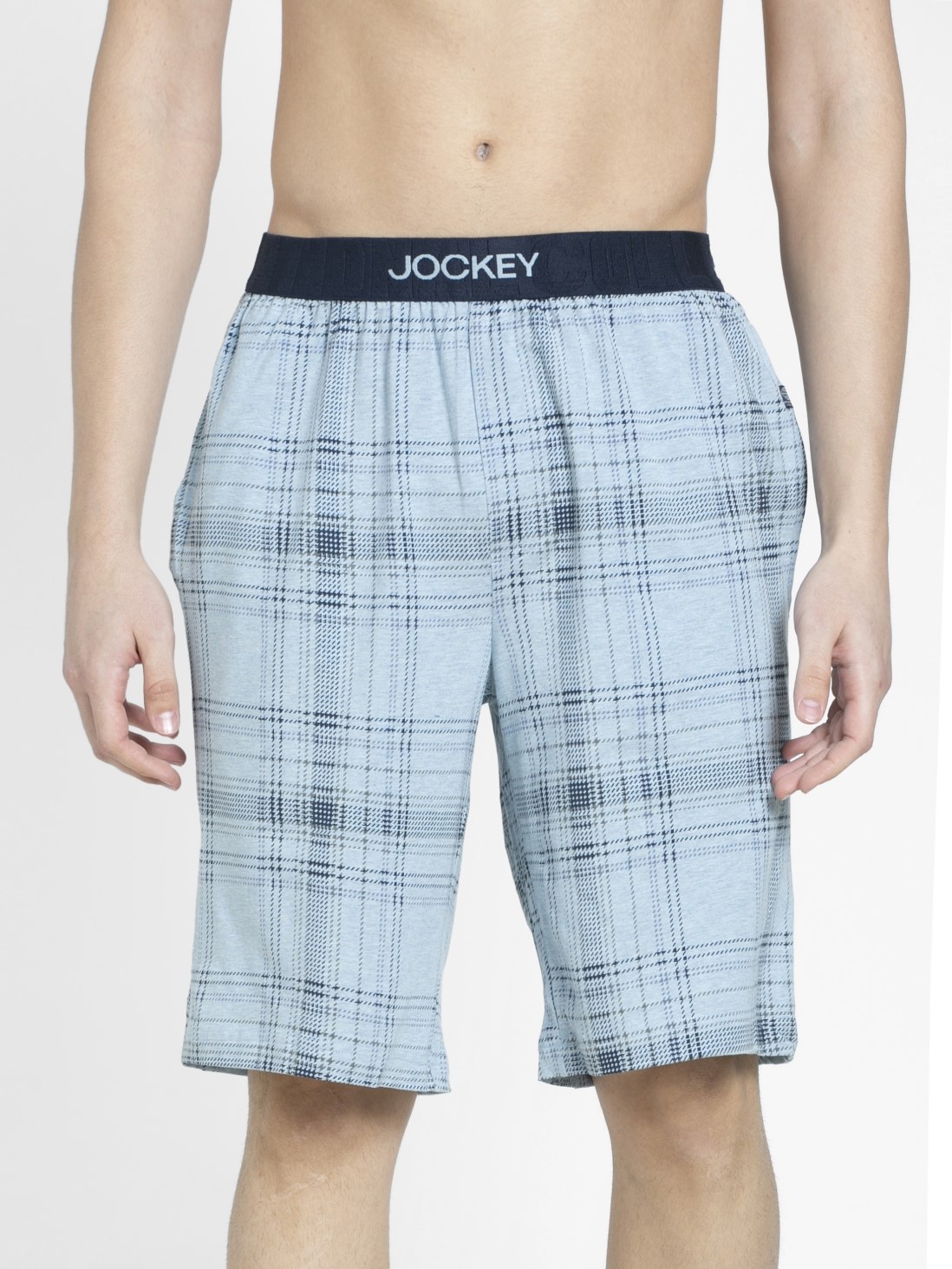 

Jockey Men Light Blue Print1 Regular Fit Shorts -  - IM02