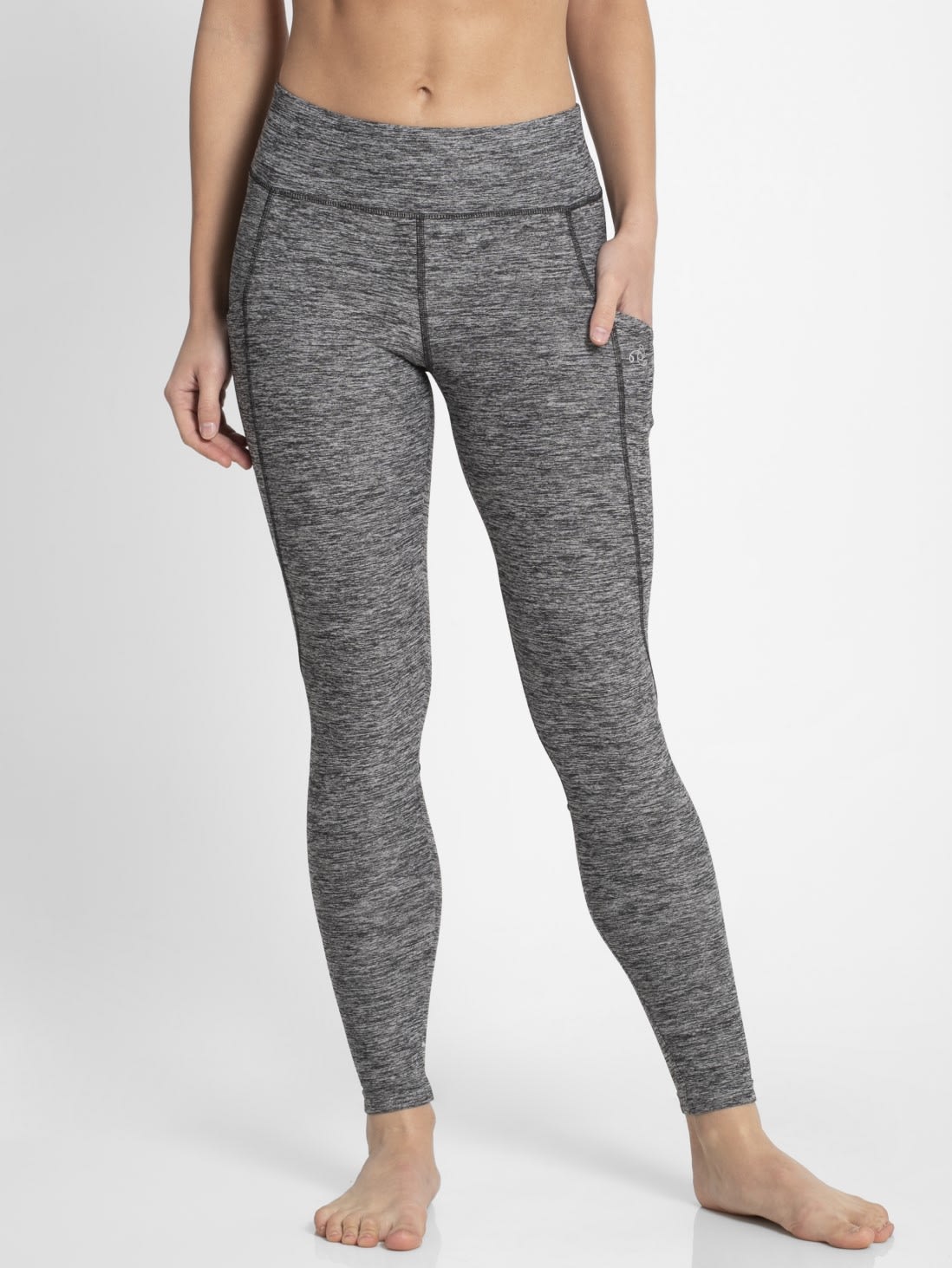 Buy Mid-Rise Leggings with Contrast Panels Online at Best Prices in India -  JioMart.