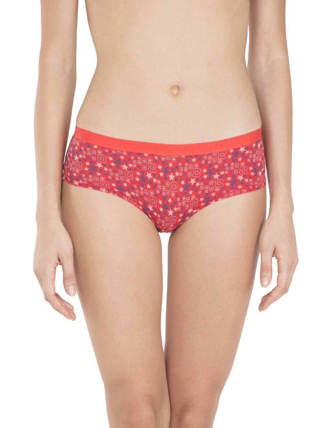 

Jockey Women Hibiscus Red Print94 Boyleg -  - UL53