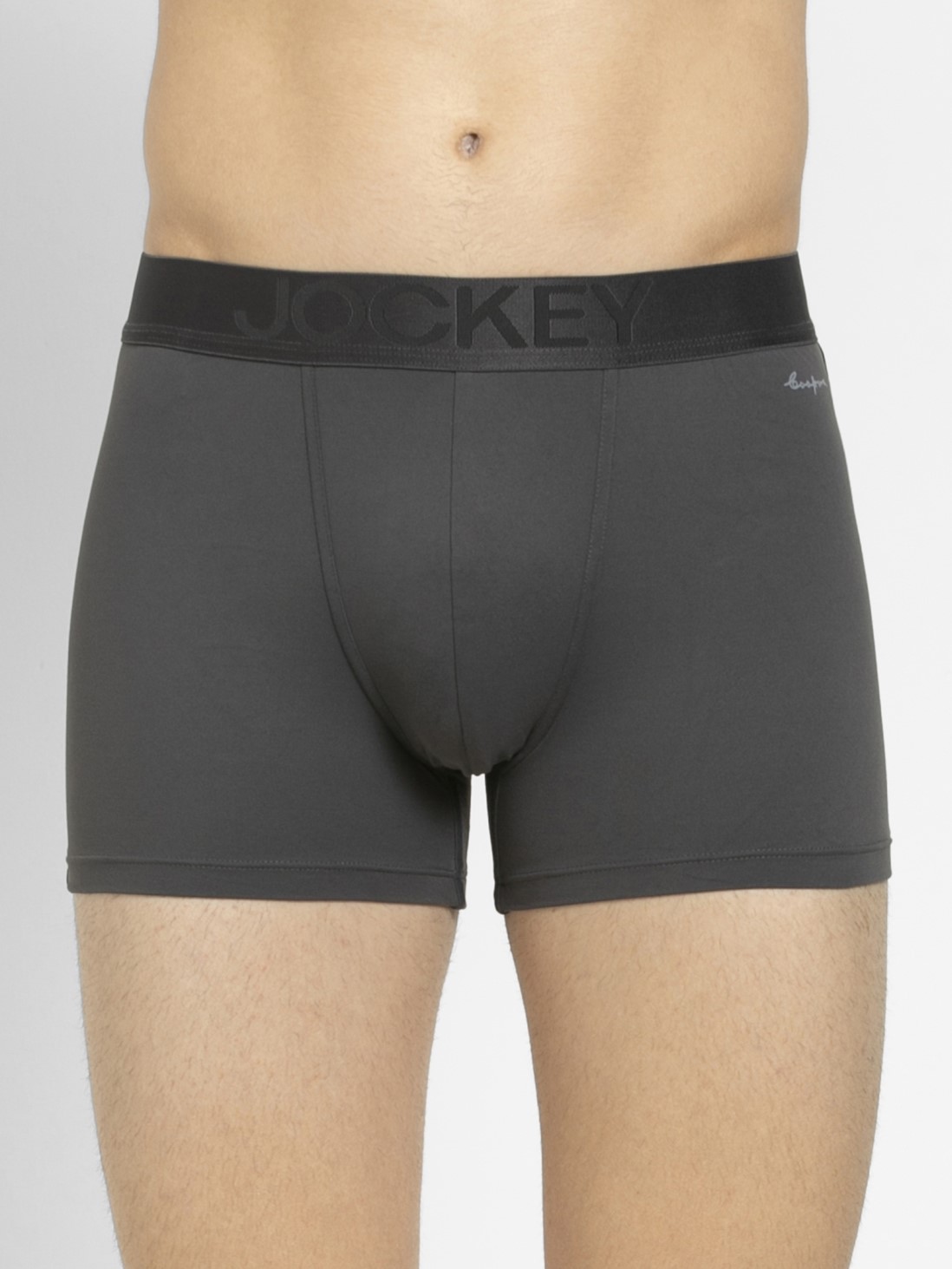 

Jockey Men Ebony Trunk -  - HG21, Grey