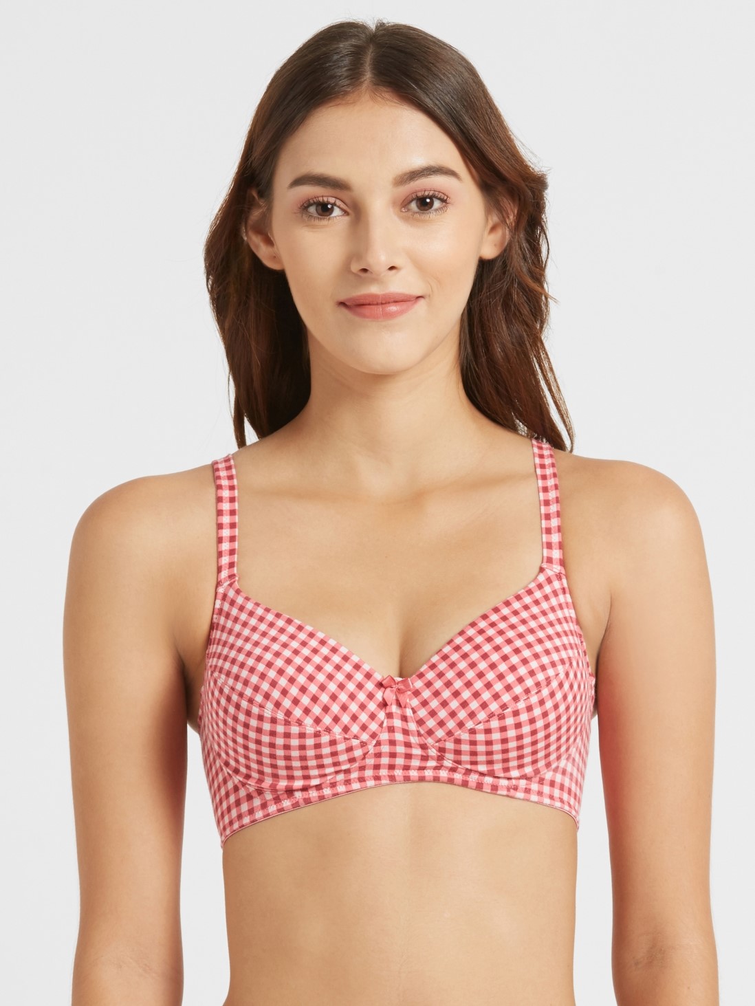 

Jockey Women Rapture Rose Print03 Beginners Bra -  - MJ05, Pink