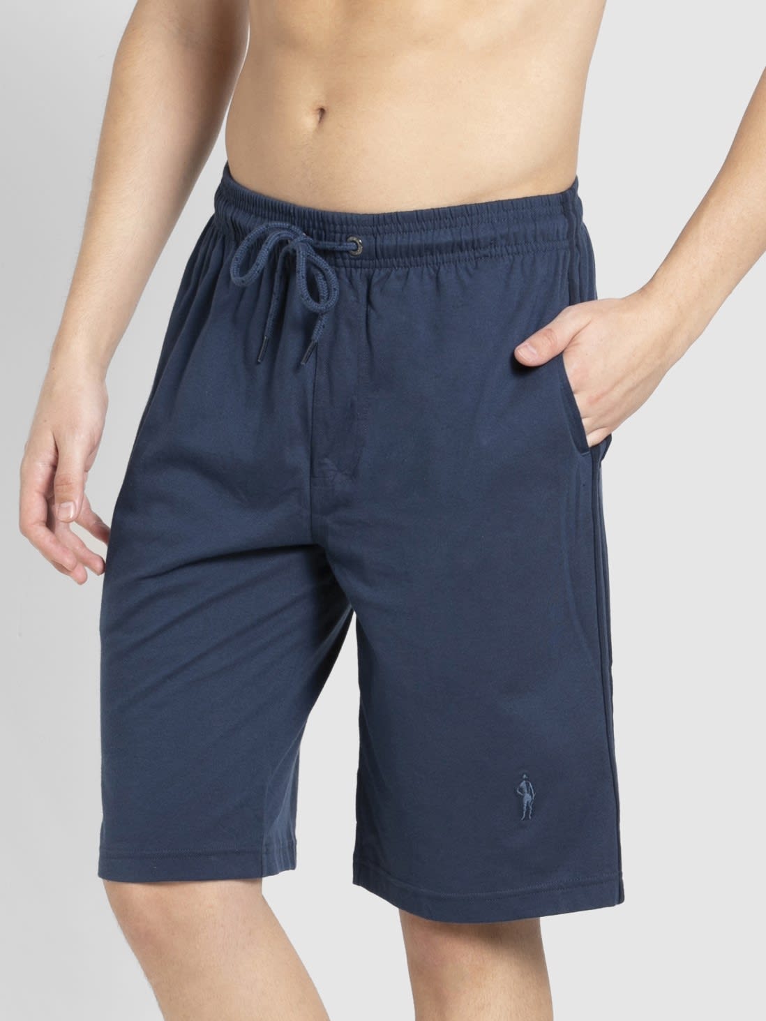 Jockey Men Apparel Bottoms | Insignia Blue & Navy Knit Sport Shorts
