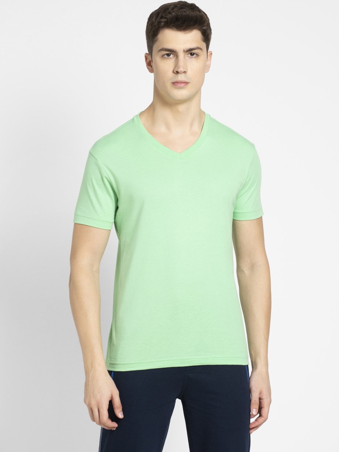 

Jockey Men Meadow V-Neck T-shirt -  - 2726, Green