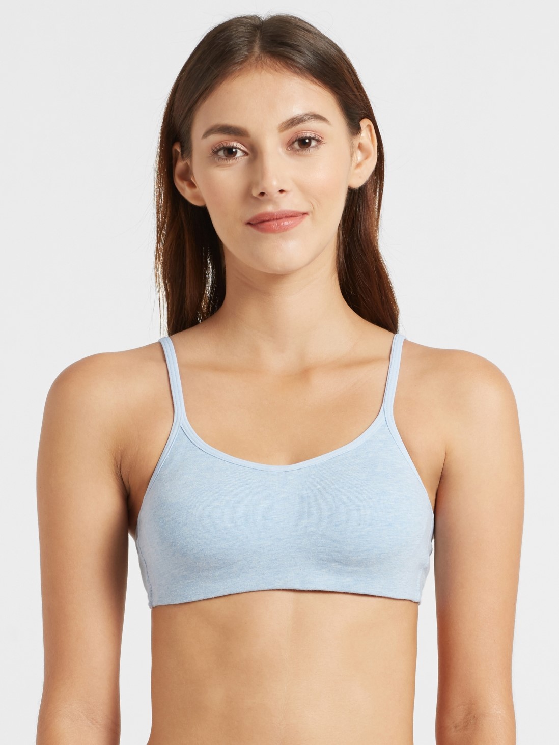 

Jockey Women Sky Blue Melange Soft Cup Bra -  - SS12